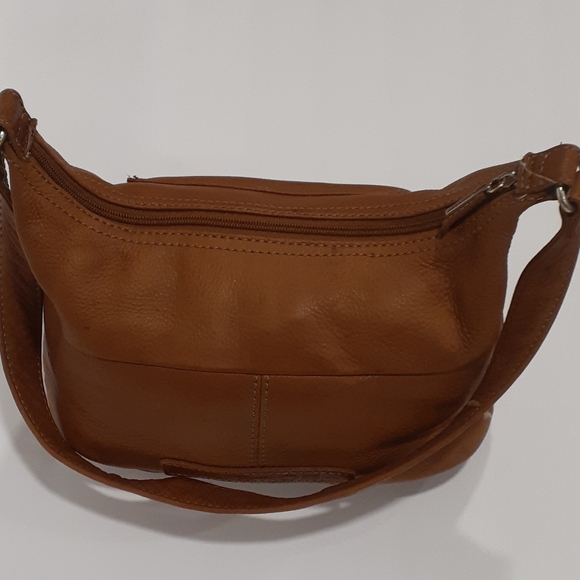 Fossil Y2k  leather Brown shoulder bag - Picture 8 of 16